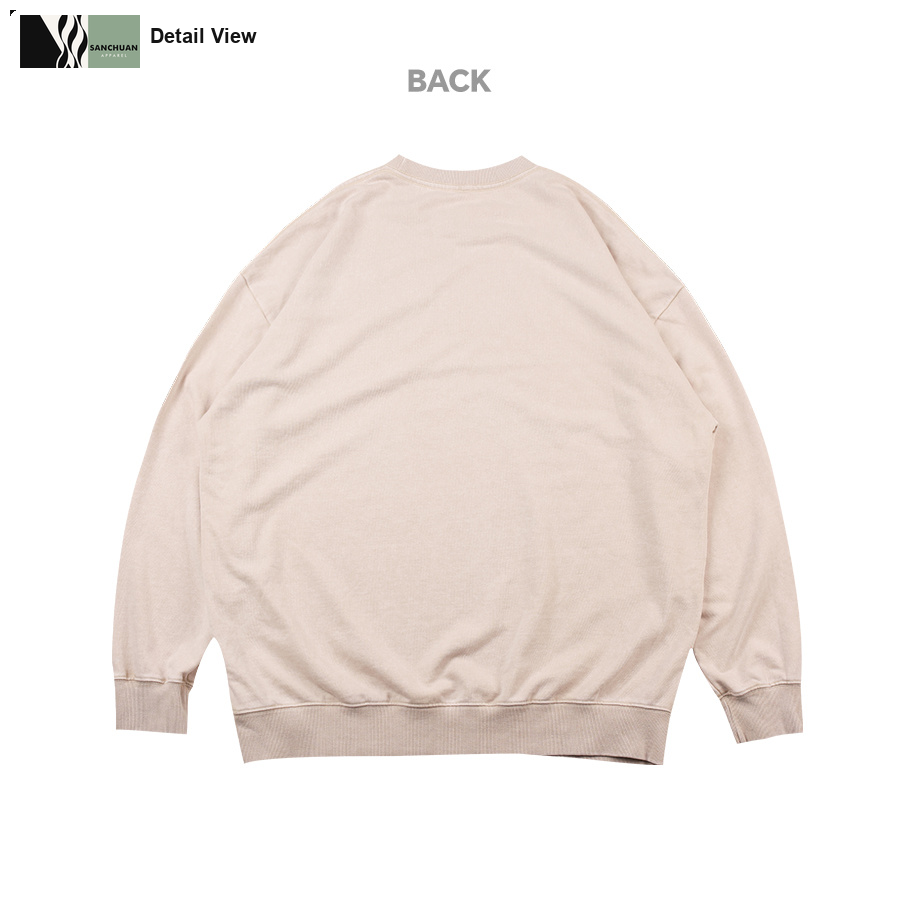 400g Vintage Washed Crewneck Sweatshirt detail image 8