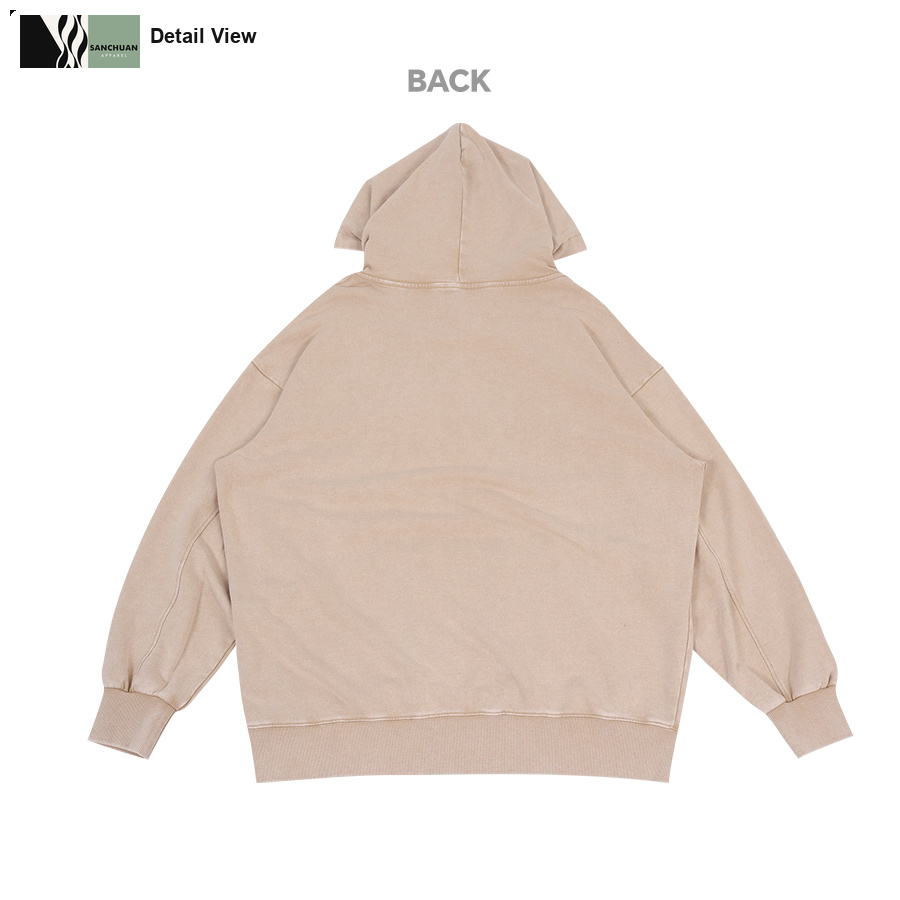 360g Vintage Washed Pullover Hoodie detail image 8