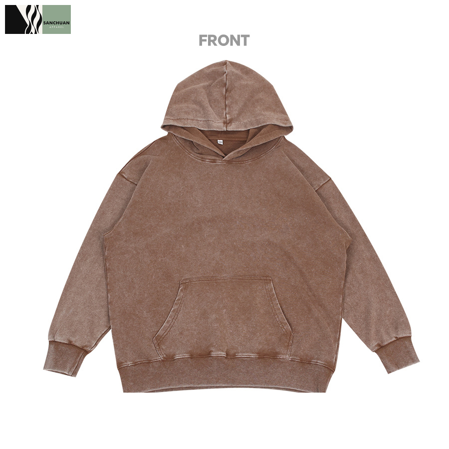 360g Vintage Washed Pullover Hoodie product image