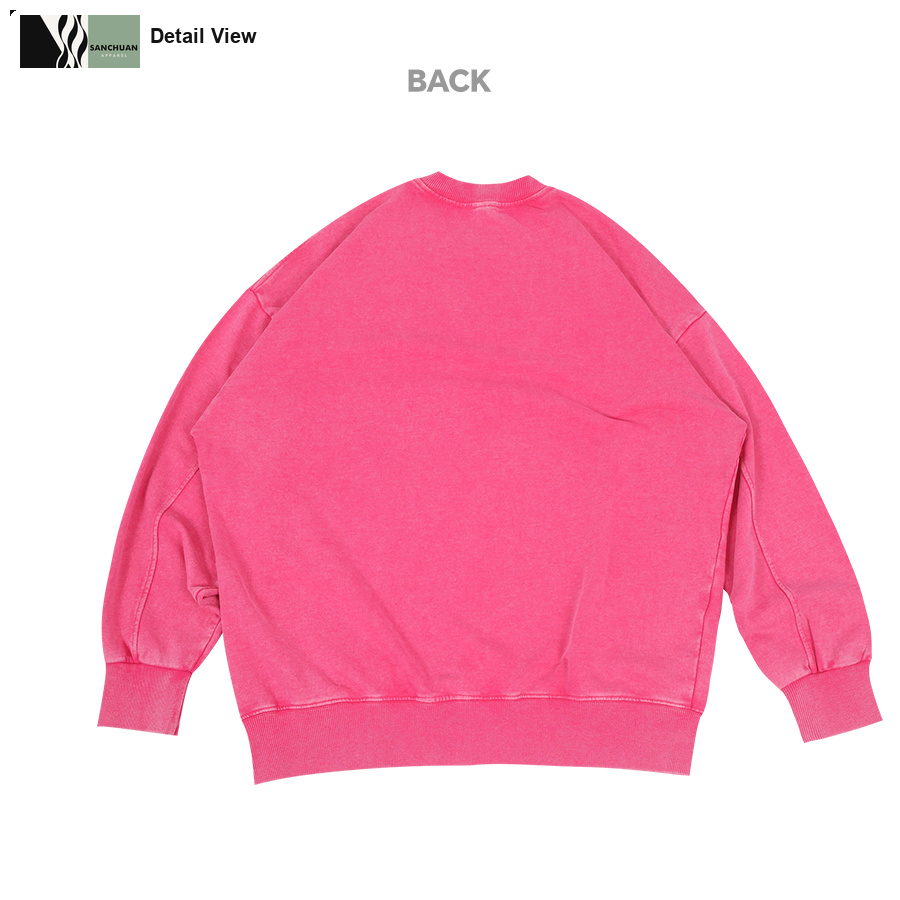 360g Vintage Washed Crewneck Sweatshirt detail image 4