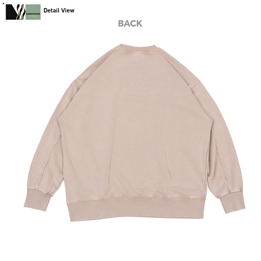 360g Vintage Washed Crewneck Sweatshirt detail image 8