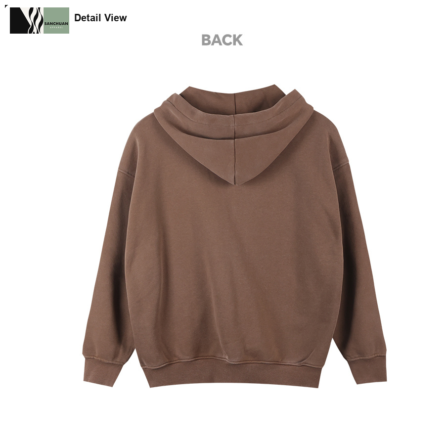 Vintage Washed Zip Hoodie detail image 7