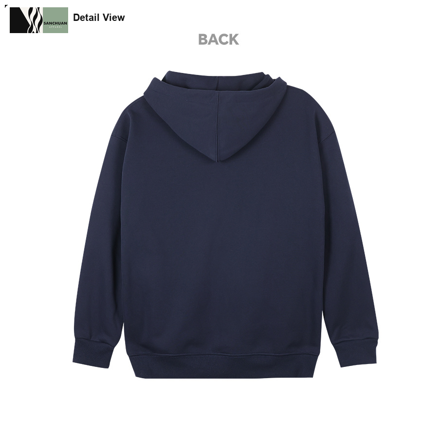 450g Fleece Zip Hoodie detail image 4