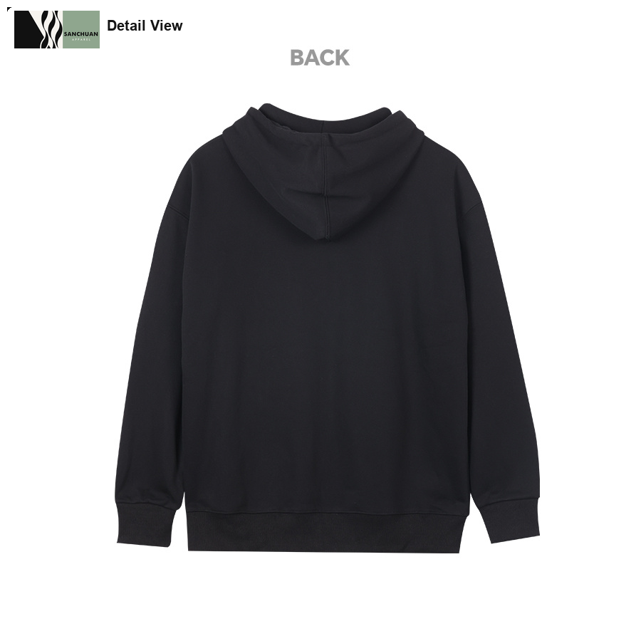 450g Fleece Zip Hoodie detail image 5