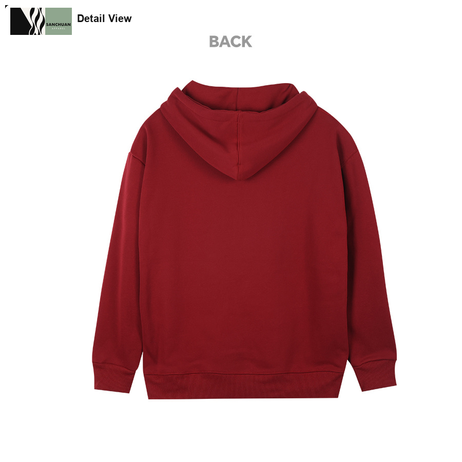450g Fleece Zip Hoodie detail image 7