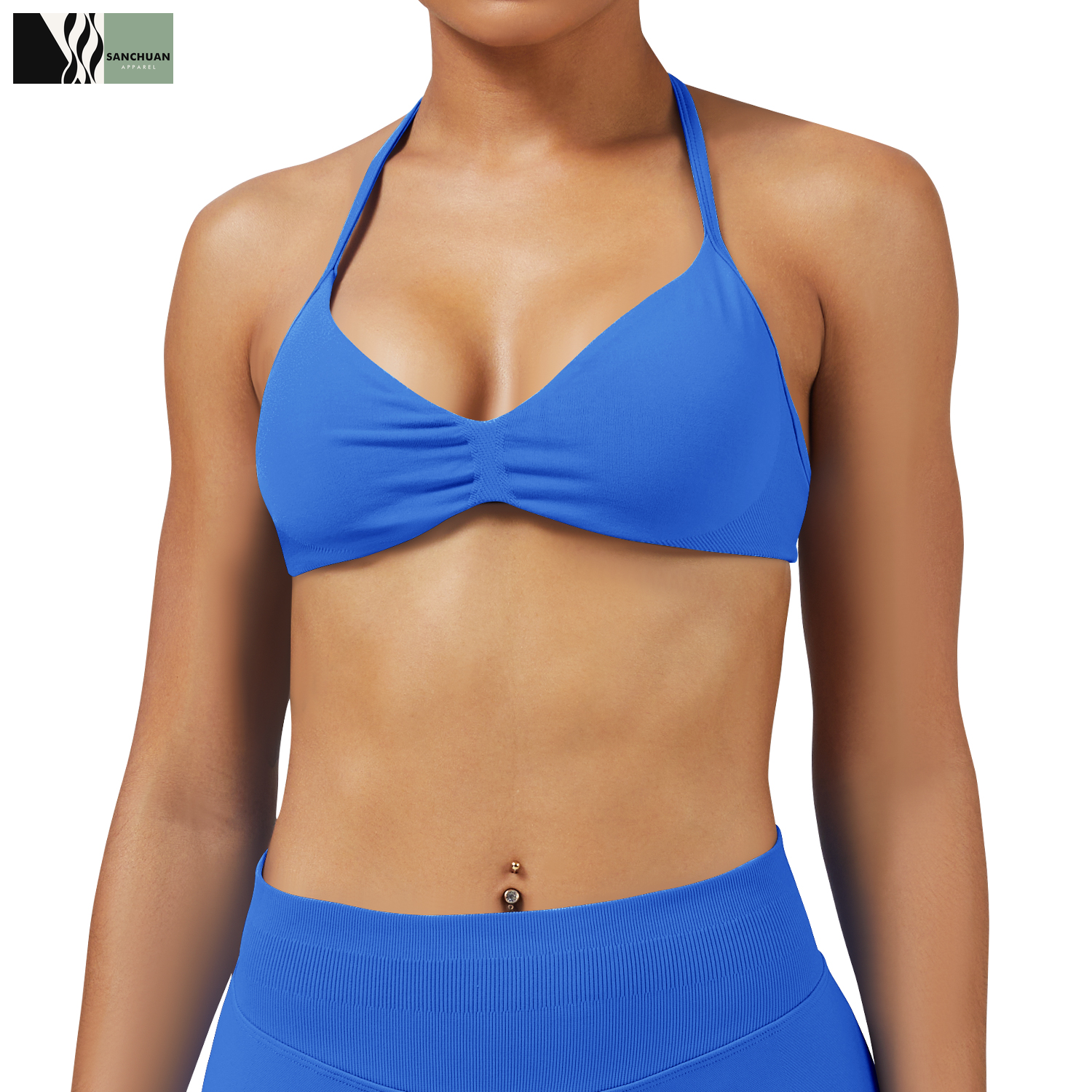 Yoga Sports Bra Open Back Racer Design product image