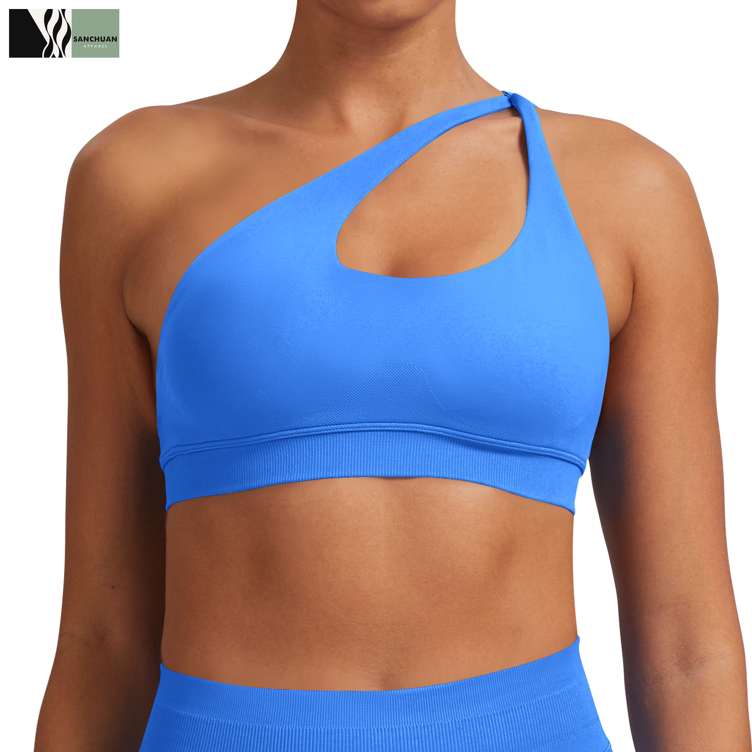 Sports Bra Square Neck With Cutout Design product image