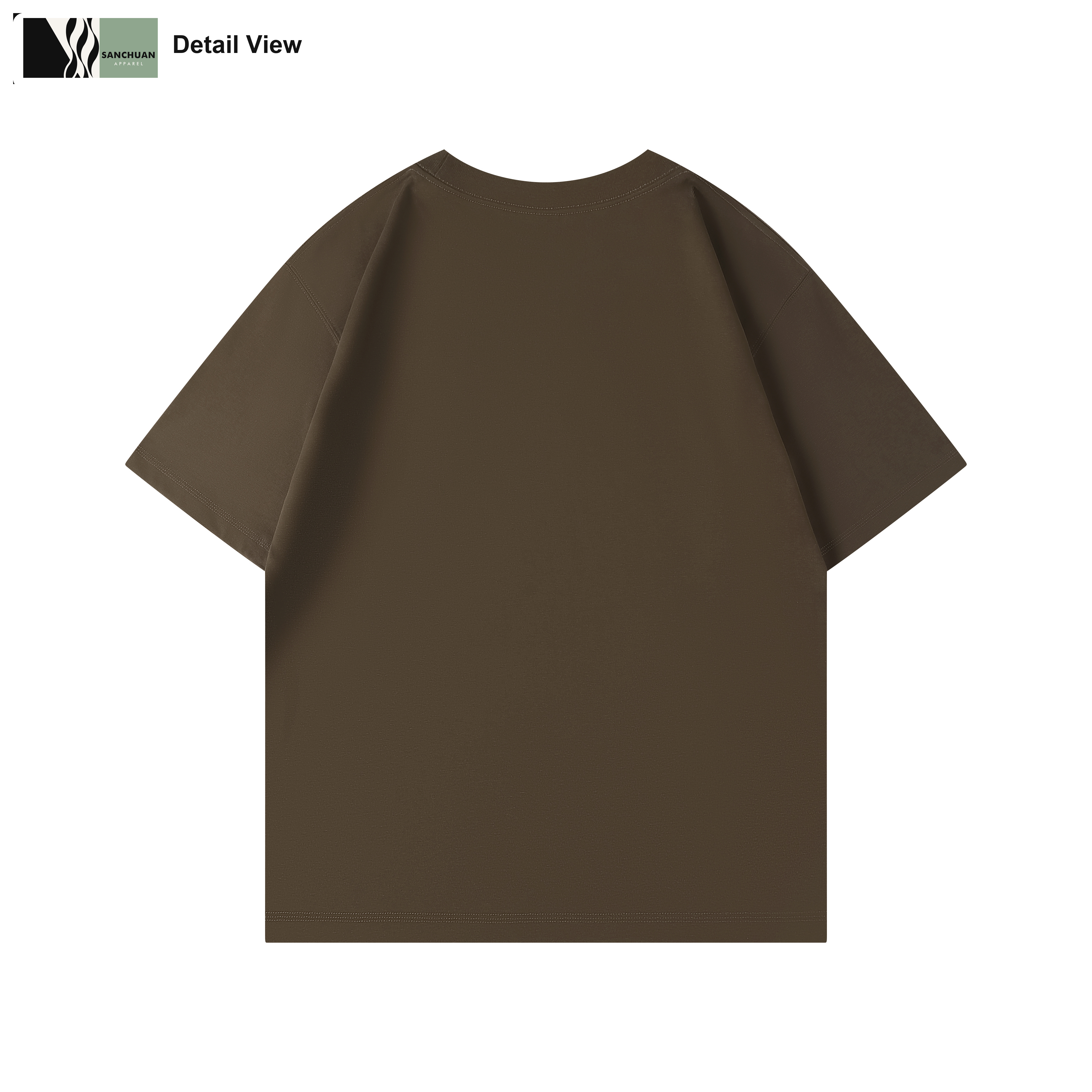 350g Heavyweight Cotton T-Shirt detail image 2
