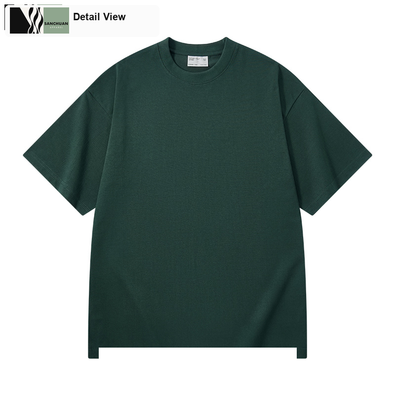 300g Heavyweight Cotton T-Shirt detail image 4
