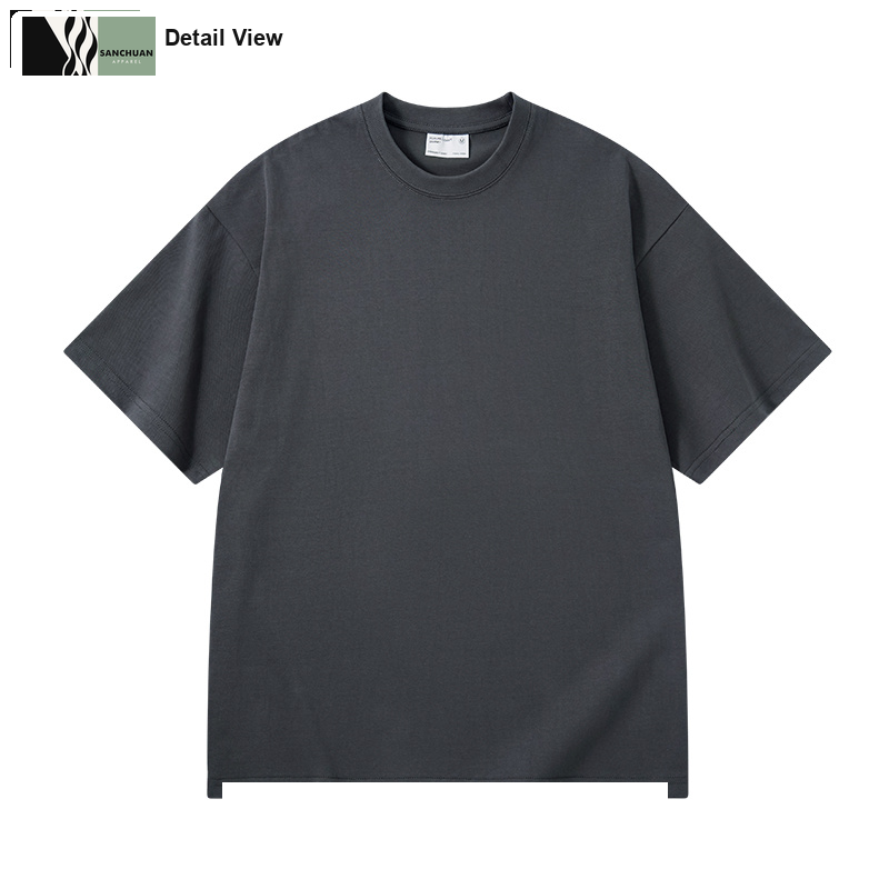 300g Heavyweight Cotton T-Shirt detail image 6