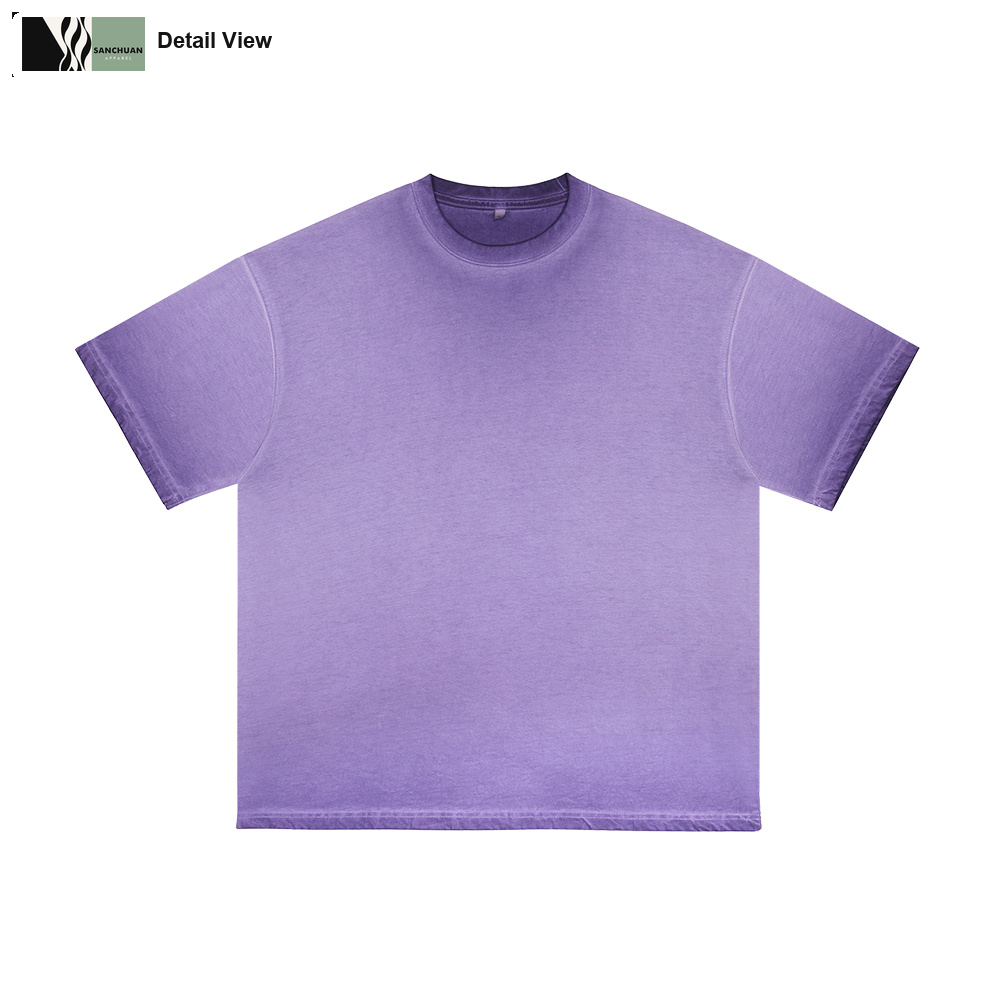 230g Washed Cotton T-Shirt detail image 1