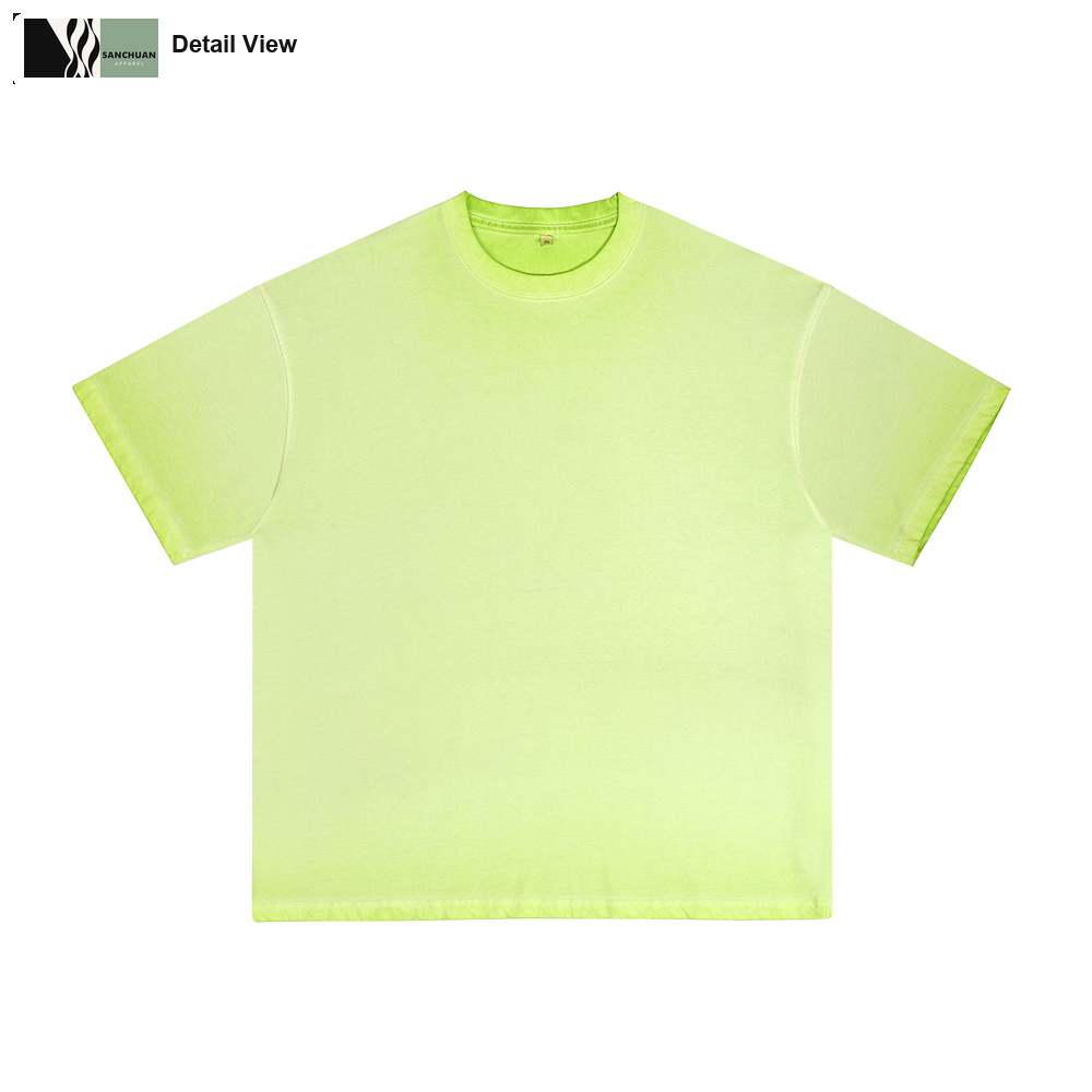 230g Washed Cotton T-Shirt detail image 2