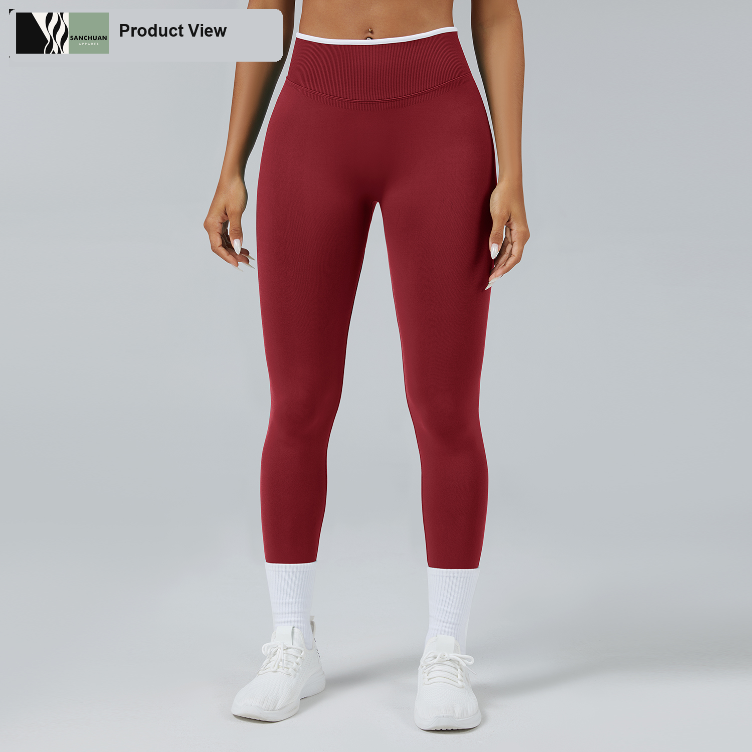 High Waist Yoga Leggings Sculpted Fit Effortless Comfort 1 detail image 1