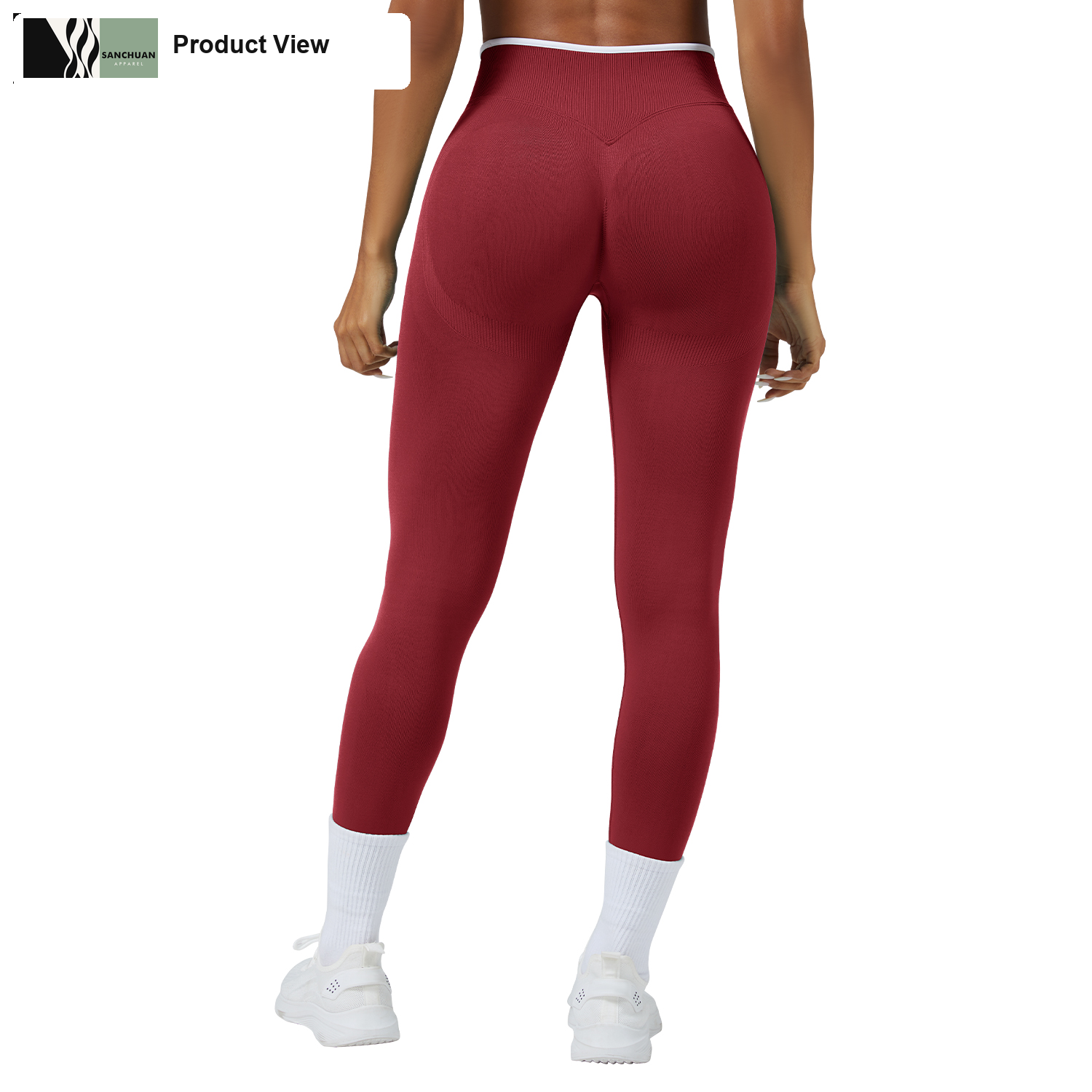 High Waist Yoga Leggings Sculpted Fit Effortless Comfort 1 detail image 2