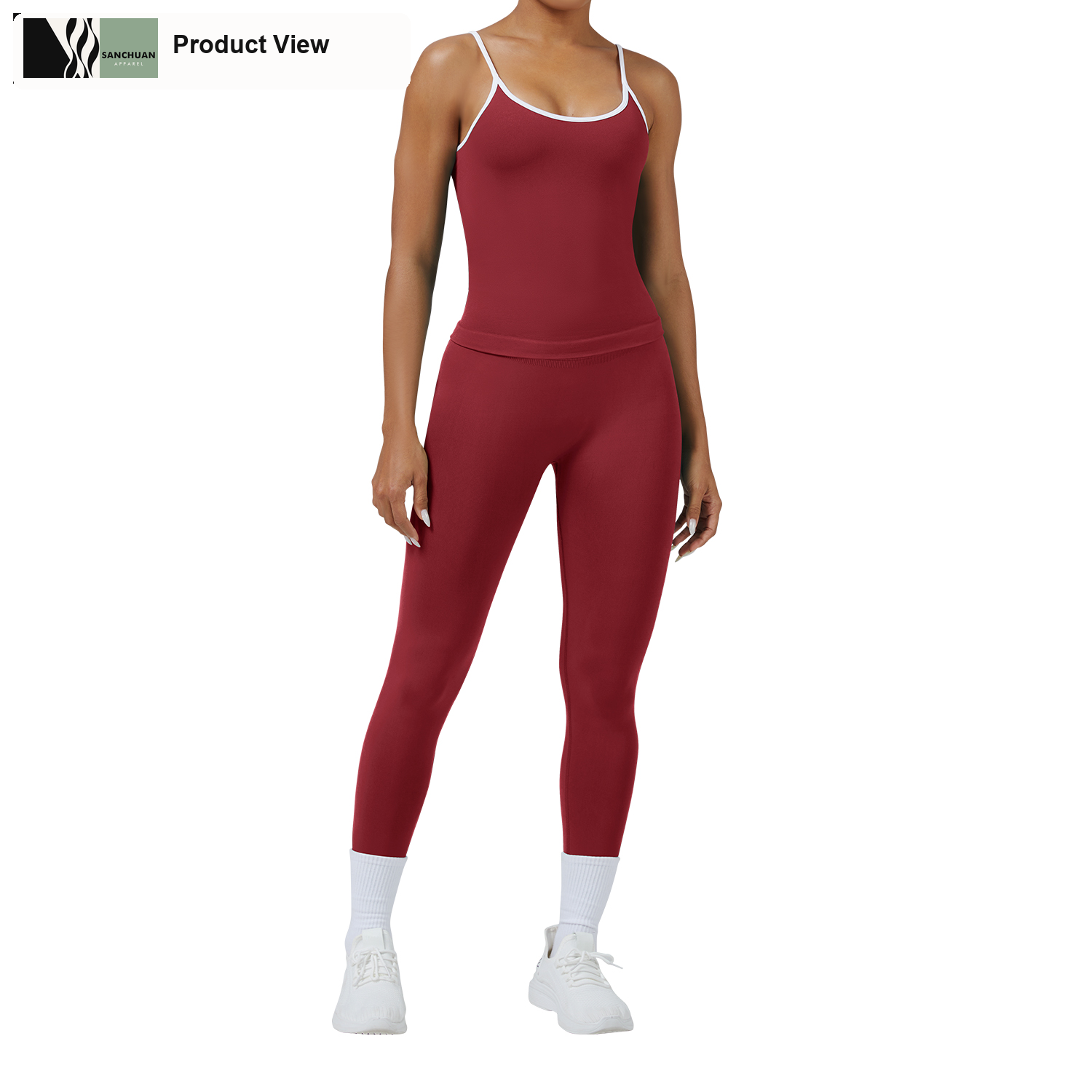 Seamless Yoga Set Sports Bra Leggings detail image 1