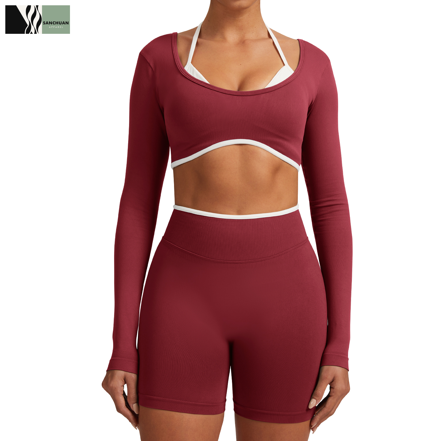 Plus Size Yoga Set Sports Bra Leggings product image