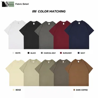 320g Heavyweight Cotton T-Shirt detail image 4