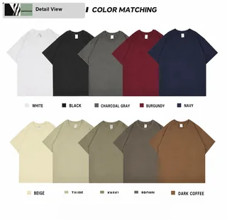 320g Heavyweight Cotton T-Shirt detail image 7