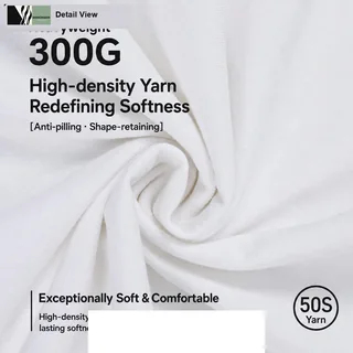 300g Oversized Cotton T-Shirt detail image 2