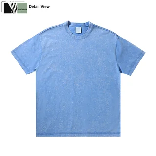 300g Washed Cotton T-Shirt detail image 6