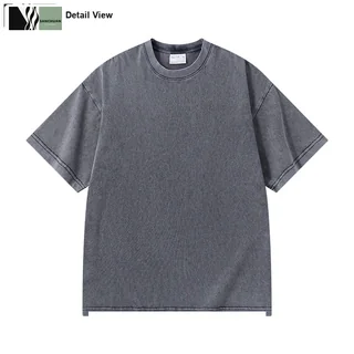 300g Heavyweight Cotton T-Shirt detail image 5