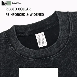 280g Washed Cotton T-Shirt detail image 6