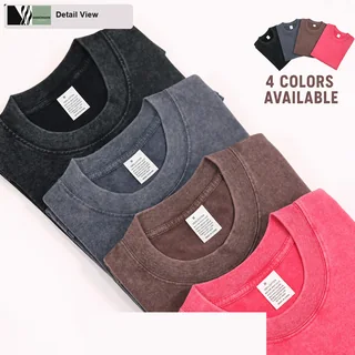 280g Washed Cotton T-Shirt detail image 8