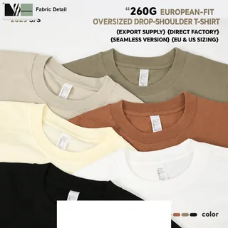 260g Heavyweight Cotton T-Shirt detail image 5