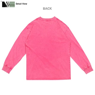 240g Washed Cotton T-Shirt detail image 4