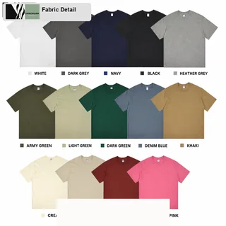 230g Oversized Cotton T-Shirt detail image 2
