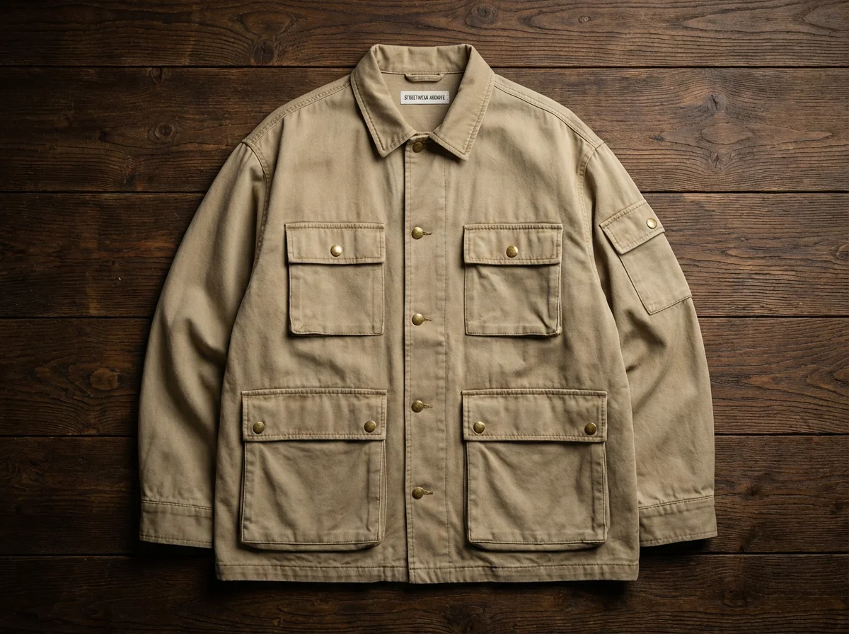 Cargo Streetwear Jacket